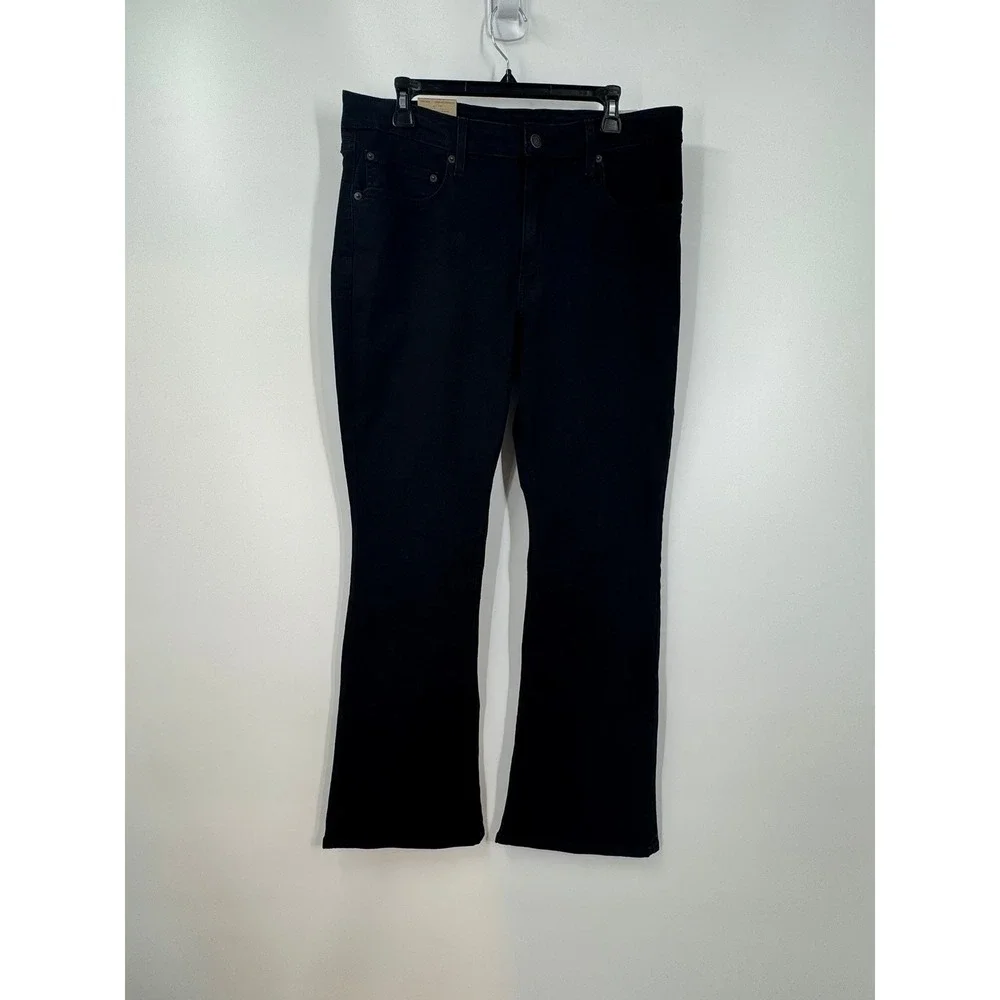 Levi's‎ 725 High Rise Bootcut Black Jeans Women's Size 33x30